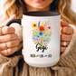 Gigi Mug 11oz 15oz Custom Coffee Cup Gift for Grandma Birthday or Mothers Day Personalized Ceramic Mug for Her from Grandkids