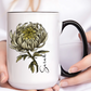 November Birth Flower Chrysanthemum Mug 11oz 15oz Personalized Floral Coffee Cup Birthday Gift for Her Ceramic Custom Name Mug
