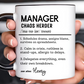 Funny Manager Mug, Custom Boss Gift, Office Leader Definition Cup, Personalized Coffee Mug, Supervisor Appreciation