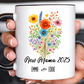 New Mama 2025 Mug 11oz 15oz Personalized Coffee Cup Gift for New Mom First Mothers Day Baby Shower Present for Her Custom Ceramic Mug