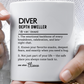 Diver Dictionary Mug, Funny Depth Dweller Coffee Cup, Custom Ocean Lover Mug Gift, Colorful Mugs (11oz, 15oz), Scuba Diver Gift