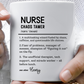 Funny Nurse Mug, Custom Nurse Definition Gift, Personalized Coffee Cup for RN, ICU Nurse Gift, Nursing School Humor