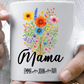Mama Mug 11oz 15oz Custom Coffee Cup Gift for Mom New Mom Mothers Day Present from Kids Personalized Ceramic Mug for Her Daily Use