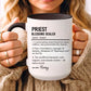 Custom Priest Dictionary Mug, Funny Blessing Dealer Mug, Universal Definition Mug Gift for Priest, Religious Gift Idea, Faith Leader Cup