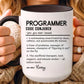 Custom Programmer Mug, Code Conjurer Dictionary Mug, Funny Software Developer Gift, Tech Coffee Cup, Colorful Mugs 11oz 15oz