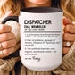 Dispatcher Dictionary Mug, Funny Call Wrangler Coffee Cup, Personalized Gift for Dispatch Pros, Colorful Mugs 11oz 15oz