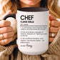 Funny Chef Mug, Custom Culinary Gift, Personalized Cooking Mug, Kitchen Humor Cup, Foodie Definition Mug, Colorful Mugs (11oz, 15oz)