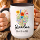 Grandma Mug 11oz 15oz Custom Coffee Cup Gift for Grandma Birthday or Mothers Day Personalized Ceramic Mug for Her from Grandkids