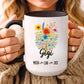 Gigi Mug 11oz 15oz Custom Coffee Cup Gift for Grandma Birthday or Mothers Day Personalized Ceramic Mug for Her from Grandkids