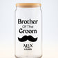 Brother of the Groom Sipper, Custom Wedding Sipper, Groom Brother Gift, Personalized Wedding Keepsake, Groom Squad Gift Cup, 16oz