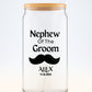 Nephew of the Groom Sipper, Personalized Wedding Gift, Custom Nephew Sipper, Groom Family Gift, Wedding Keepsake, Ring Bearer Cup, 16oz