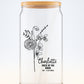 Niece of the Bride Sipper, Personalized Wedding Gift, Custom Niece Sipper, Bride Family Gift, Wedding Party Keepsake Cup, 16oz Glass