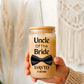 Uncle of the Bride Sipper, Personalized Wedding Gift, Bride Uncle Gift, Custom Wedding Keepsake, Family Celebration Cup, 16oz Glass