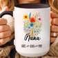 Nana Mug 11oz 15oz Custom Coffee Cup Gift for Grandma Birthday or Mothers Day Personalized Ceramic Mug for Her from Grandkids