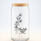 Sister of the Groom Sipper, Wedding Party Gift, Wedding Keepsake, Groom Sister Gift, Wedding Celebration Cup, Wedding Support, 16oz Glass